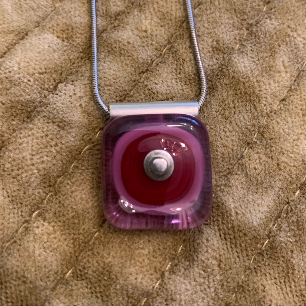 Handblown Glass Necklace Set - Picture 5 of 5